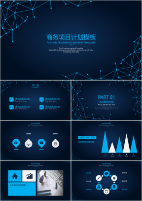 商务项目计划模板ppt
