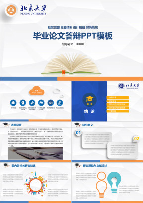 精美动态毕业论文设计ppt模板