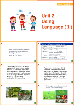 高中英语人教版必修4《using language reading》