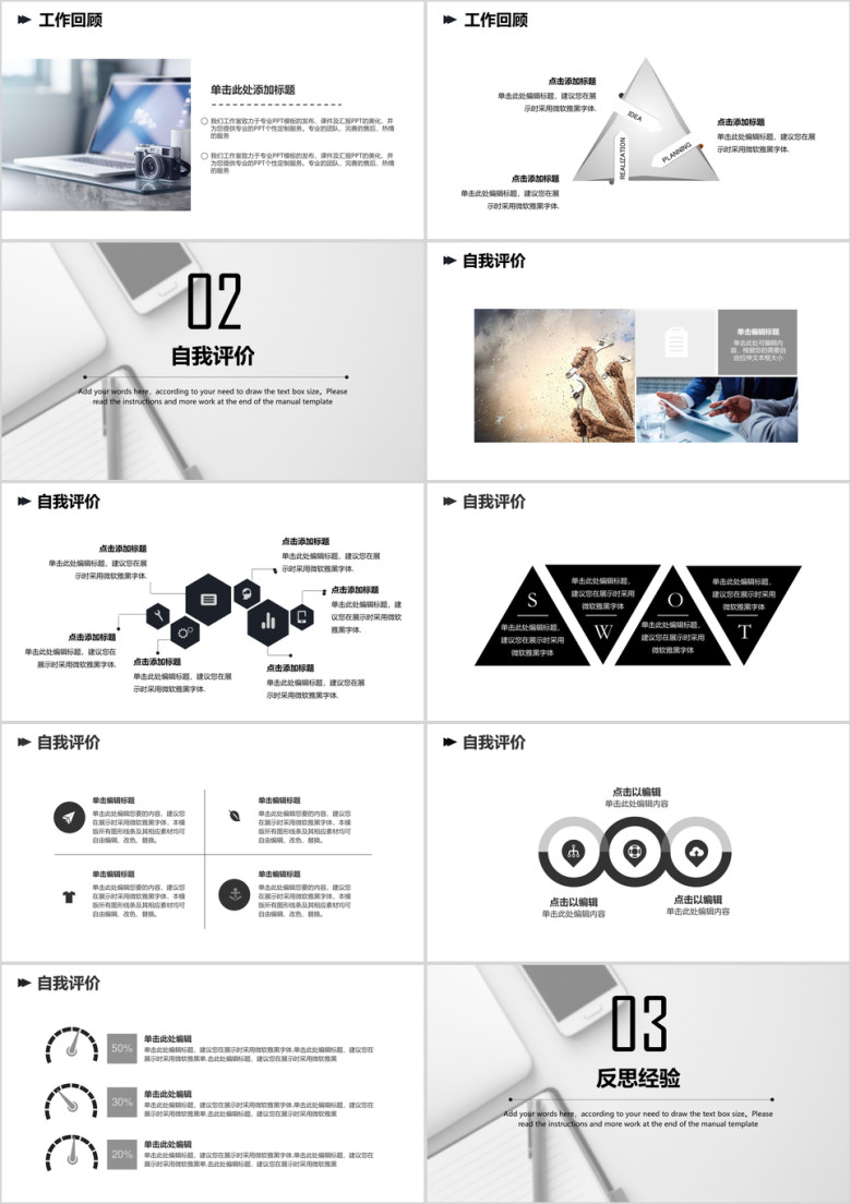 年终总结商务年终工作汇报ppt