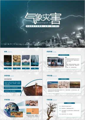 高中地理部编版高一必修一《气象灾害》公开课教学课件