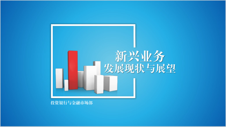 银行金融业务发展现状与观望业务总结ppt