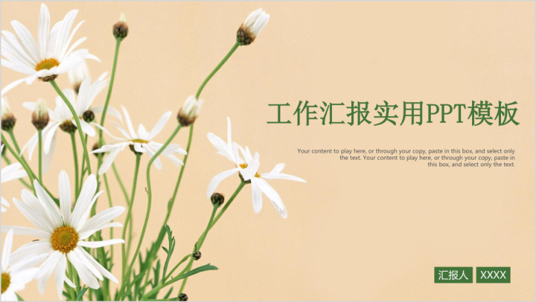 商务简约答辩商务汇报ppt
