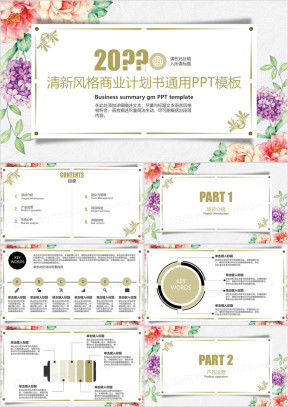 商业计划书模板53ppt