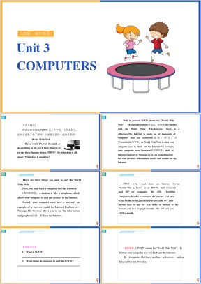 高中英语人教版必修2《Unit 3 Period Ⅰ》