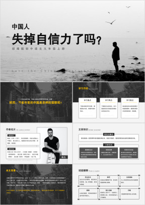 初中语文部编版九年级上册《中国人失掉自信力了吗？》教学课件