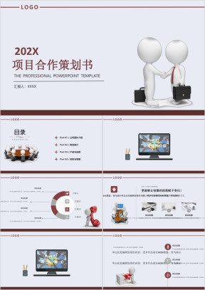 商务项目合作策划书ppt