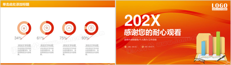 时尚商务业绩汇报工作总结计划ppt