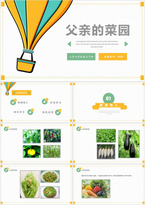 小学语文人教版父亲的菜园教学课件