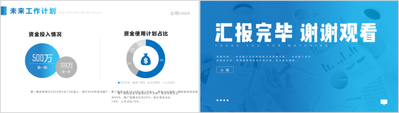商务动态工作总结汇报计划ppt