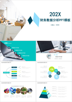 财务数据分析ppt模板