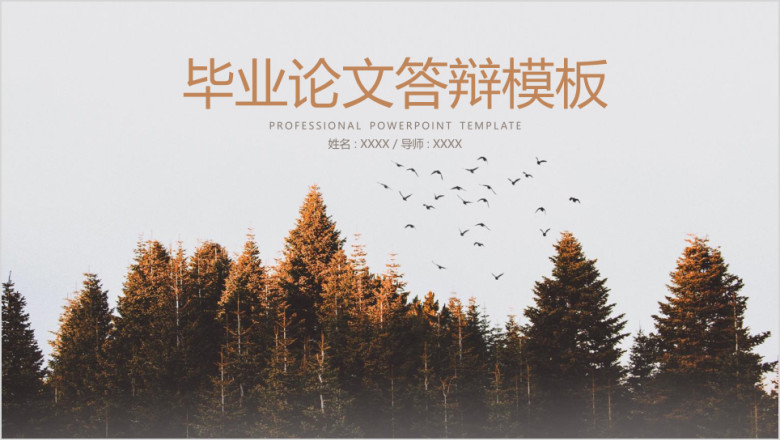 文艺毕业答辩论文答辩模板ppt