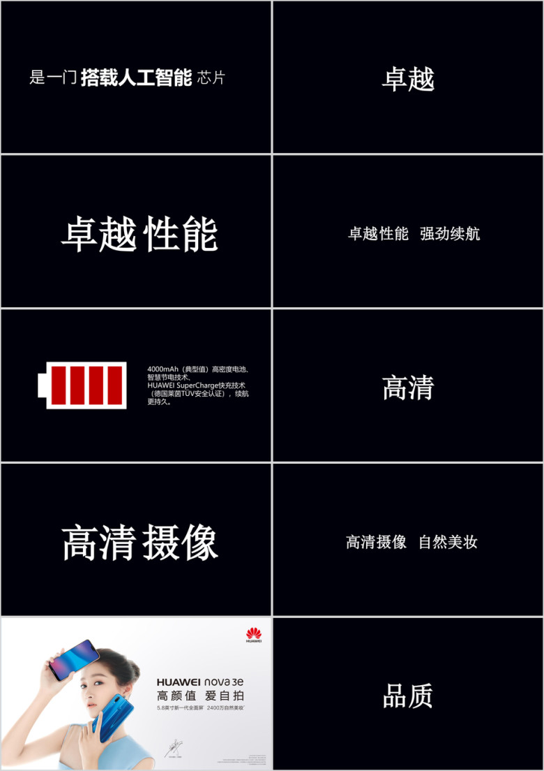 文字快闪企业产品发布新品发布ppt